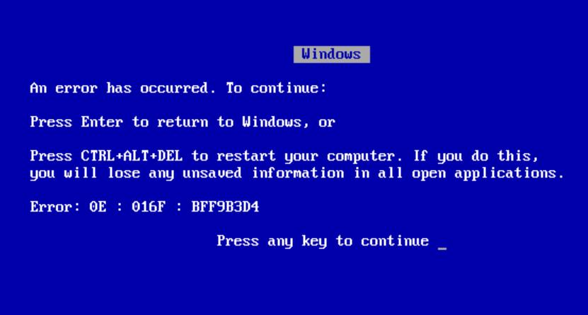 What Is The Meaning Of BSOD