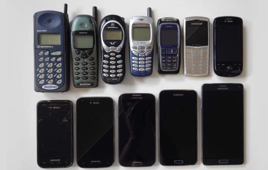 The Evolution of Mobile Phones