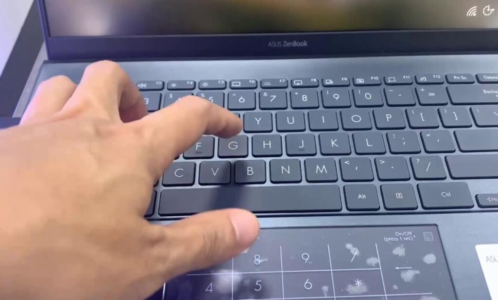 How To Restart An Asus Laptop With A Keyboard