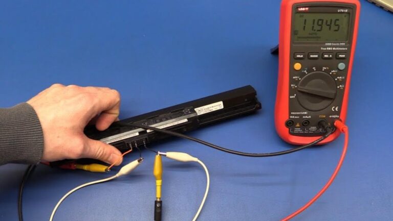 How To Test Laptop Battery With Multimeter? 5 Easy Steps